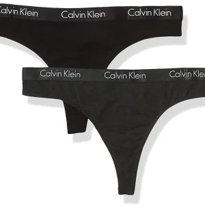 Calvin Klein Tanga de algodón Motive